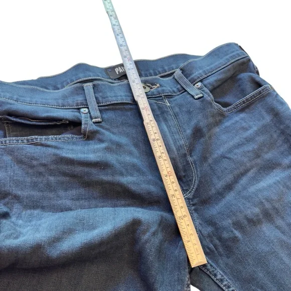 Paige Lennox Slim Fit Men’s Jeans Size 33 Dark Wash Premium Stretch Denim in EUC - Picture 14 of 15